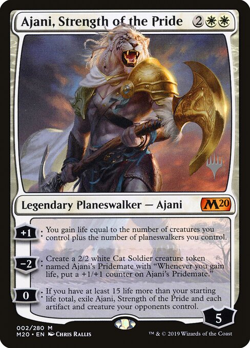 Ajani, la fuerza de la manada