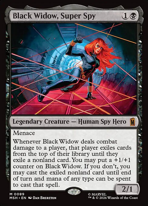 Viuda Negra, superespía — Marvel Super Heroes