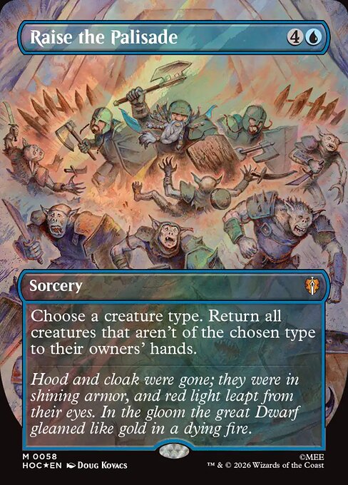 Alzar la empalizada — The Hobbit Eternal