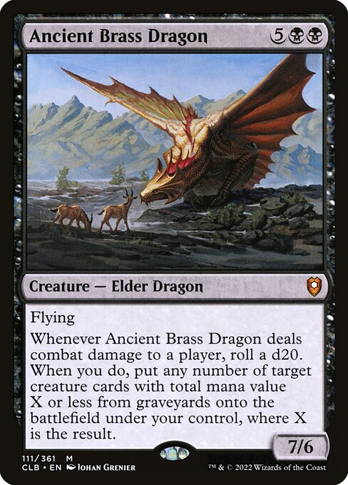Dragón de oropel anciano