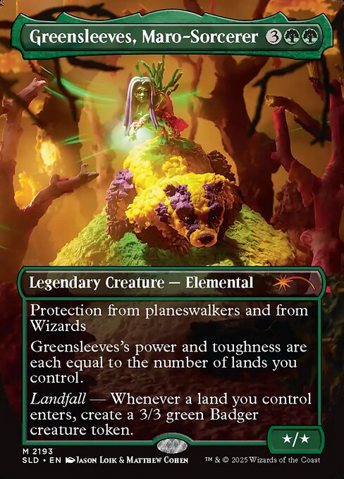 Mangasverdes, hechicera maro — Secret Lair Drop