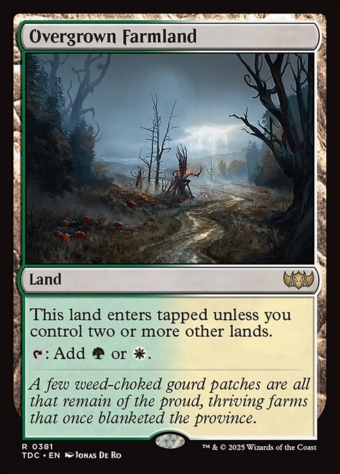 Cultivos descuidados — Tarkir: Dragonstorm Commander