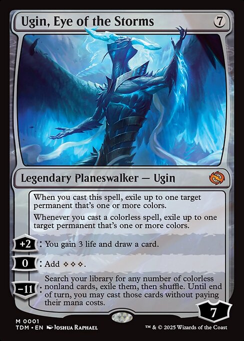 Ugin, Ojo de las Tormentas — Tarkir: Dragonstorm