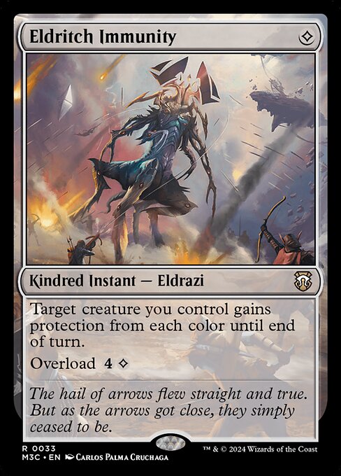 Carta Eldritch Immunity — Modern Horizons 3 Commander · M3C · #33