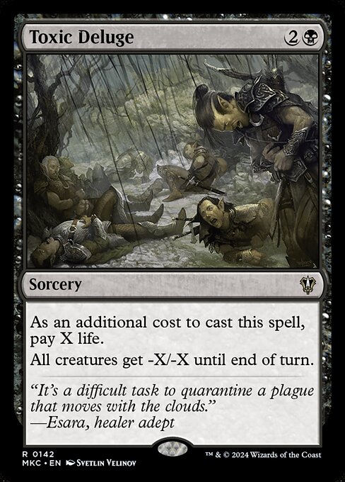 Diluvio tóxico — Murders at Karlov Manor Commander