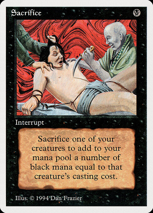 Carta Sacrificar — Summer Magic / Edgar · SUM · #126