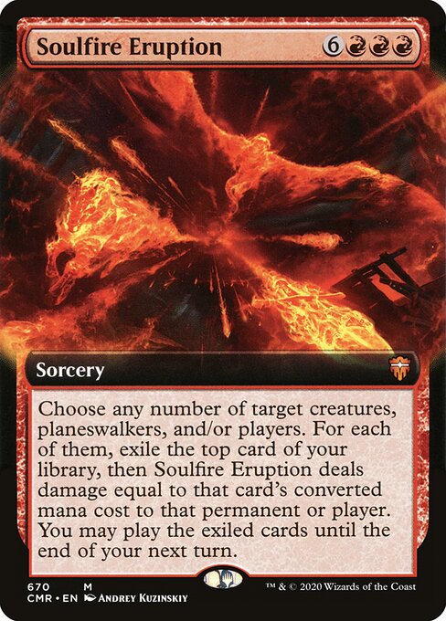 Erupción de almardiente — Commander Legends