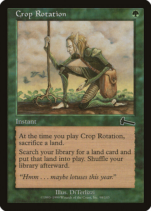 Rotación de cosechas — Urza's Legacy