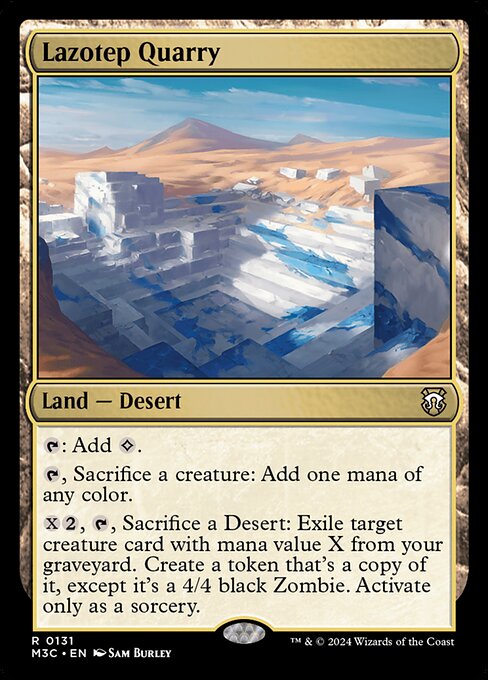Lazotep Quarry — Modern Horizons 3 Commander