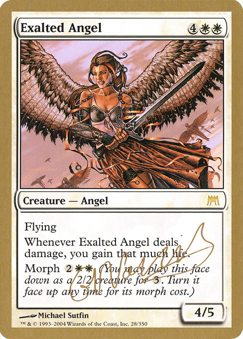 Ángel exaltado — World Championship Decks 2004