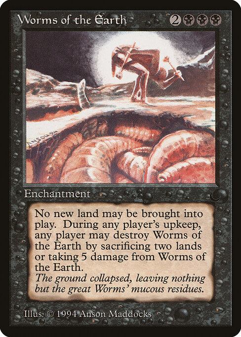 Carta Worms of the Earth — The Dark · DRK · #56