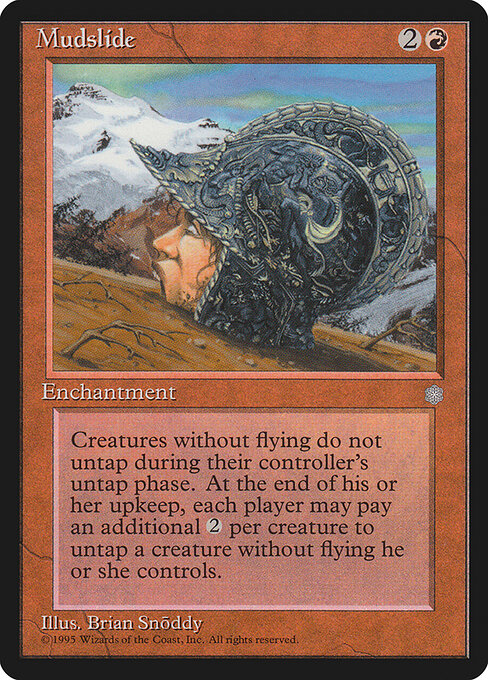 Carta Deslizamiento de lodo — Ice Age · ICE · #204