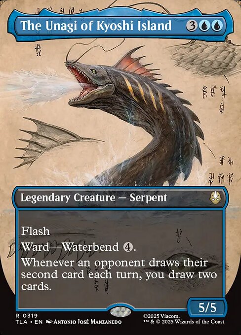 El unagi de la isla Kyoshi
