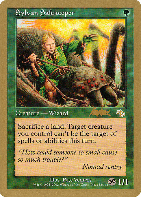 Protector silvestre — World Championship Decks 2002