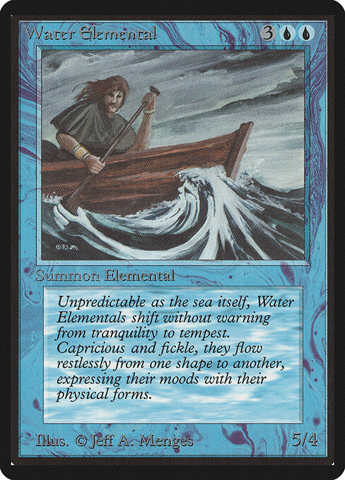 Elemental de agua — Limited Edition Beta