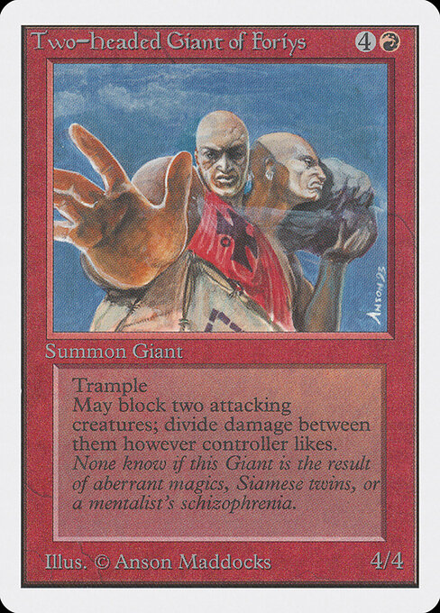 Two-Headed Giant of Foriys — Unlimited Edition
