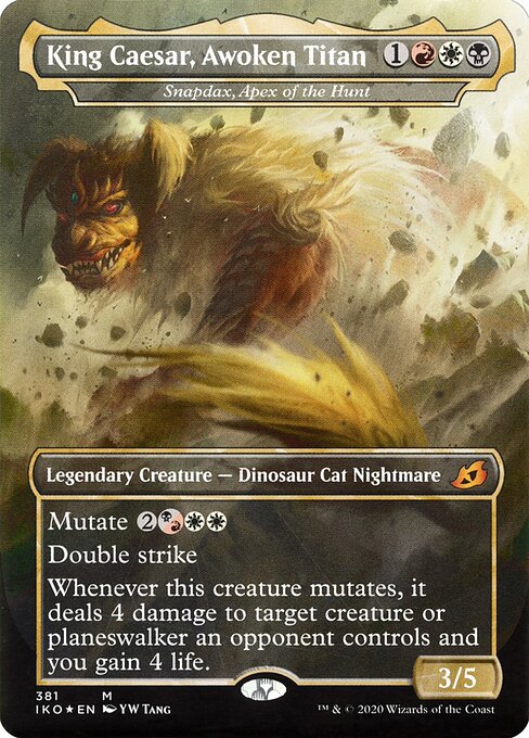 Snapdax, Alfa de la Caza — Ikoria: Lair of Behemoths