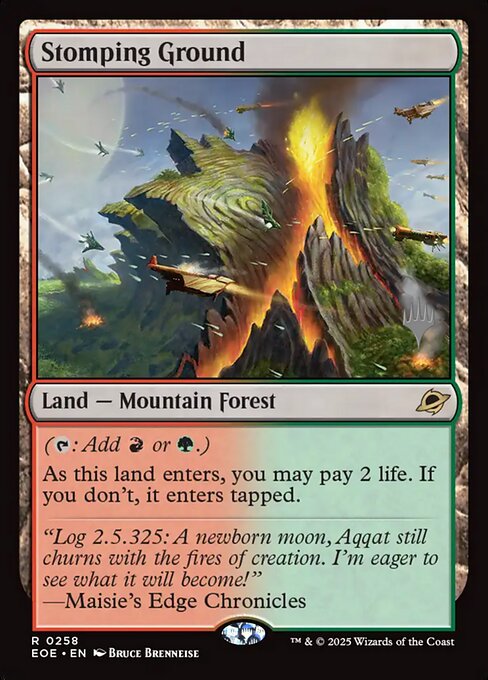 Terreno aplastador — Edge of Eternities Promos
