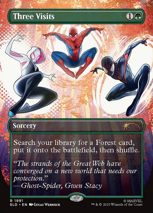 Tres visitas — Secret Lair Drop