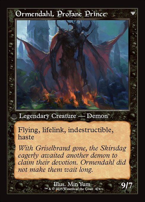Westvale Abbey // Ormendahl, Profane Prince (cara trasera)