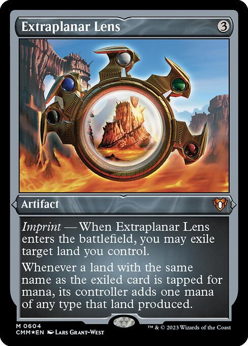 Lente extraplanar — Commander Masters