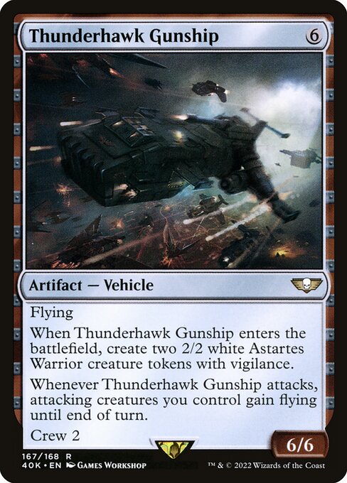 Cañonera Thunderhawk