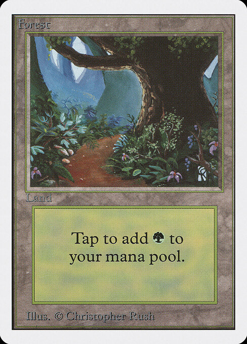 Carta Bosque — Unlimited Edition · 2ED · #301