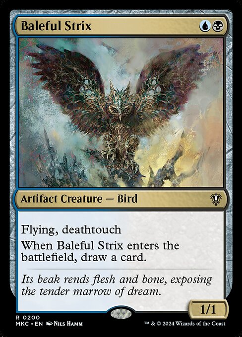 Strix maléfico — Murders at Karlov Manor Commander