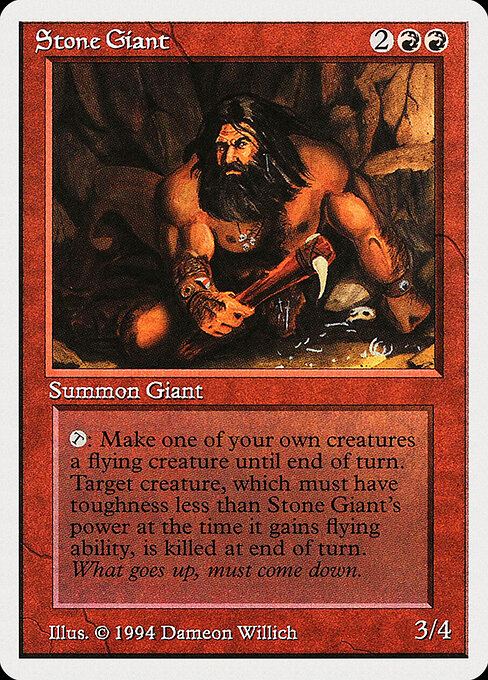 Carta Gigante pétreo — Summer Magic / Edgar · SUM · #179