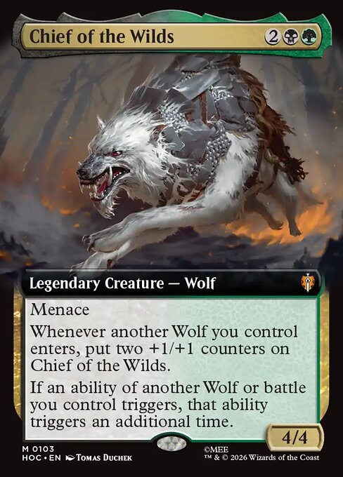 Carta Chief of the Wilds — The Hobbit Eternal · HOC · #103