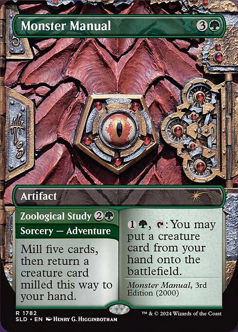 Monster Manual // Zoological Study — Secret Lair Drop