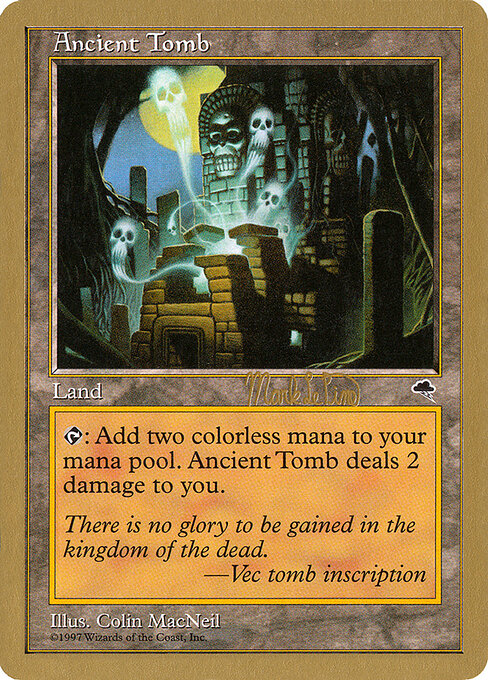 Tumba antigua — World Championship Decks 1999