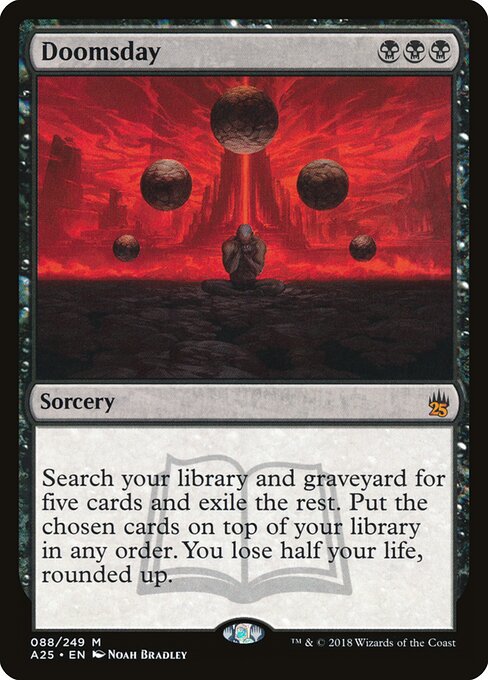 Carta Día del juicio — Masters 25 · A25 · #88