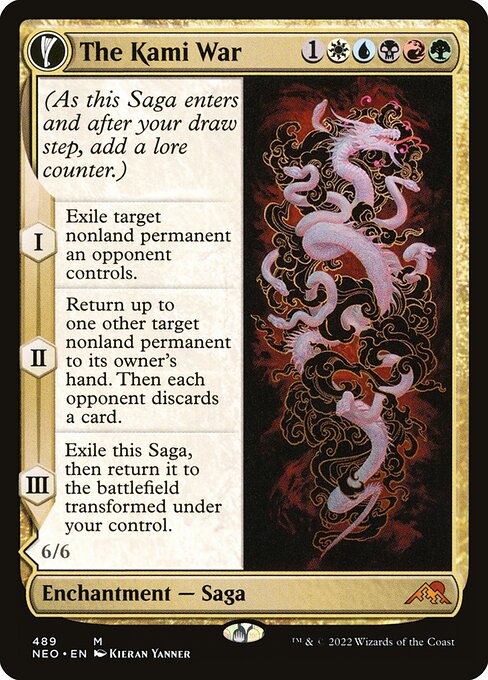The Kami War // O-Kagachi Made Manifest — Kamigawa: Neon Dynasty