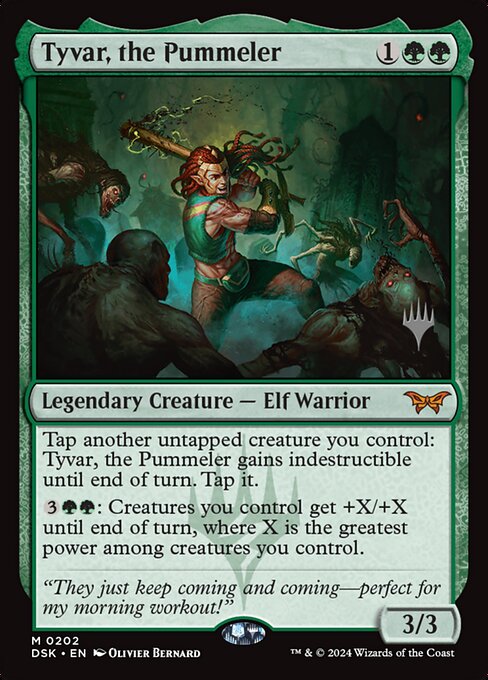 Tyvar, el aporreador — Duskmourn: House of Horror Promos