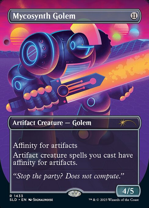 Gólem de micosintético — Secret Lair Drop