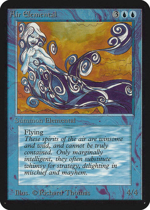 Elemental de aire — Limited Edition Alpha
