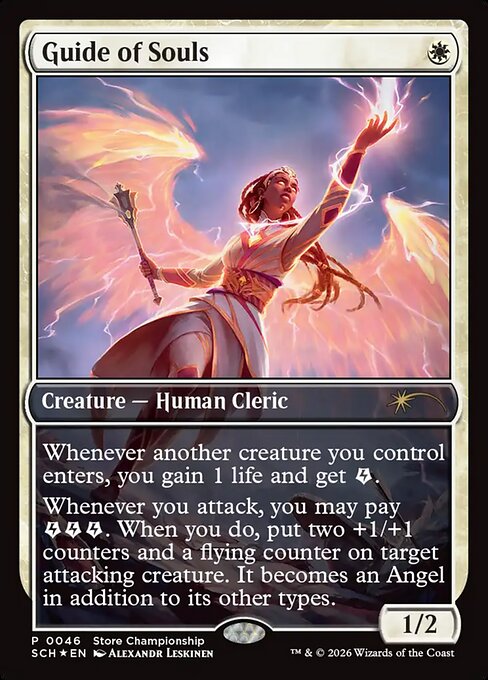 Carta Guía de almas — Store Championships · SCH · #46