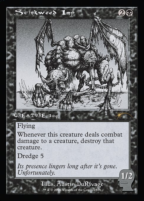 Diablillo hierbapestosa — Secret Lair Drop