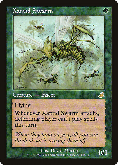 Carta Enjambre de xántidos — Scourge · SCG · #135