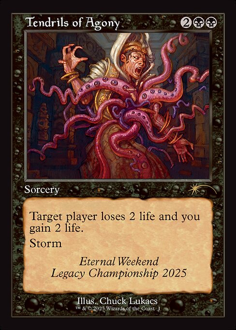 Carta Zarcillos de agonía — Eternal Weekend · PEWK · #2025a