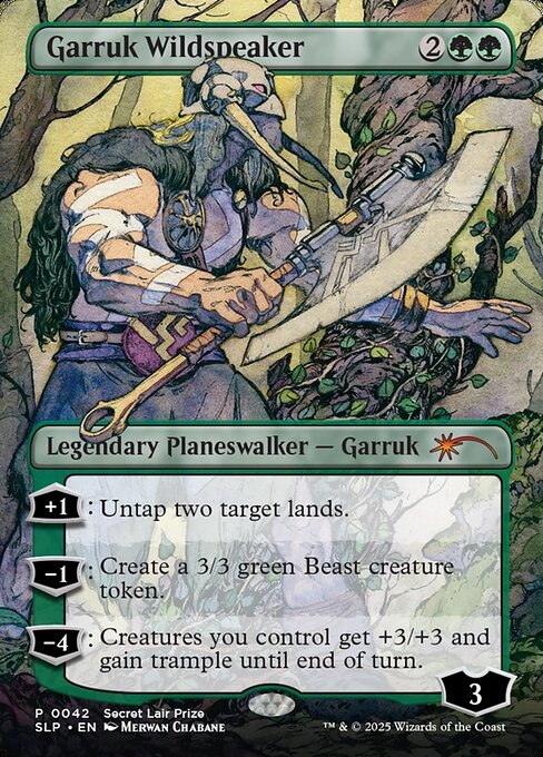 Carta Garruk Portavoz Salvaje — Secret Lair Promo · SLP · #42