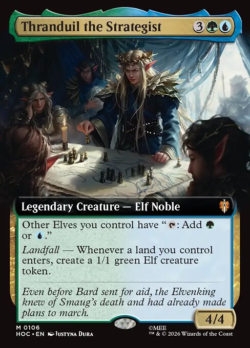 Carta Thranduil the Strategist — The Hobbit Eternal · HOC · #106