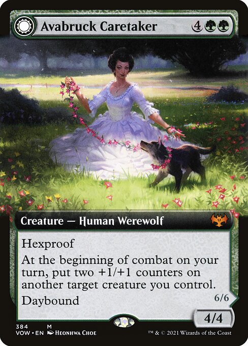 Avabruck Caretaker // Hollowhenge Huntmaster — Innistrad: Crimson Vow
