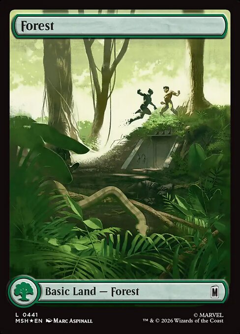 Bosque — Marvel Super Heroes