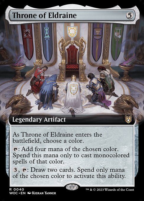 El trono de Eldraine — Wilds of Eldraine Commander