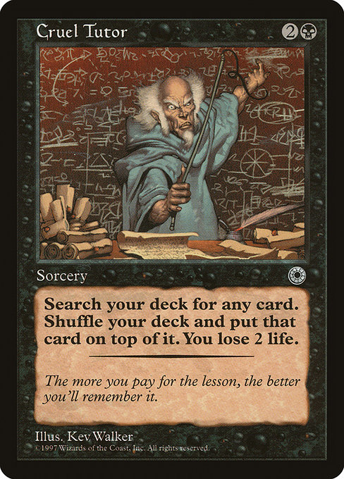 Tutor cruel — Portal