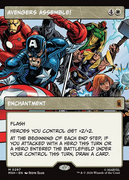 Carta Vengadores, ¡reuníos! — Marvel Super Heroes · MSH · #297