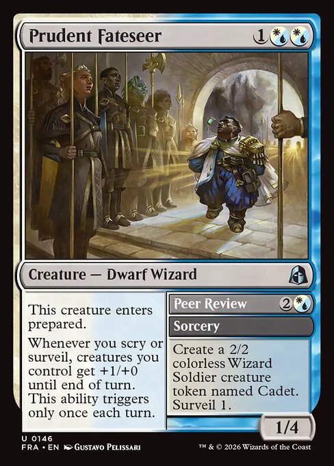 Carta Prudent Fateseer // Peer Review — Reality Fracture · FRA · #146