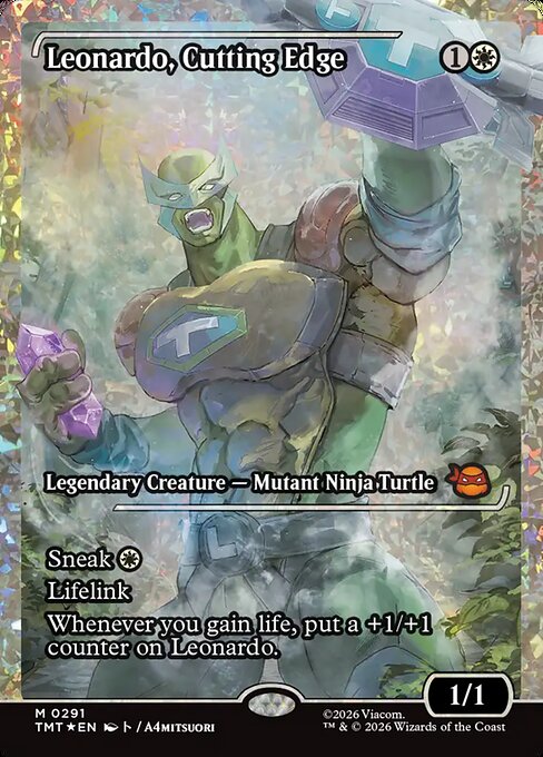 Leonardo, vanguardia afilada — Teenage Mutant Ninja Turtles